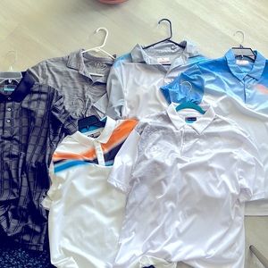 Unworn Golf Shirt Bundle